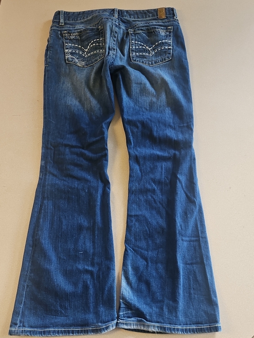 Maurices Dark Blue Flare Jeans